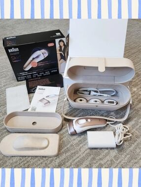 Braun Smart IPL Skin i-expert hair removal system 4 heads PL7387